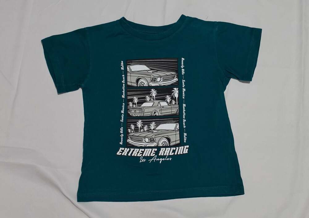 Eight Brand Extreme Racing Los Angeles Boys Short Sleeve Graphic T-Shirt 6